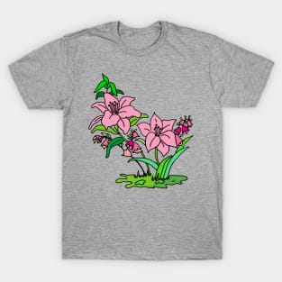 Pink Lily T-Shirt